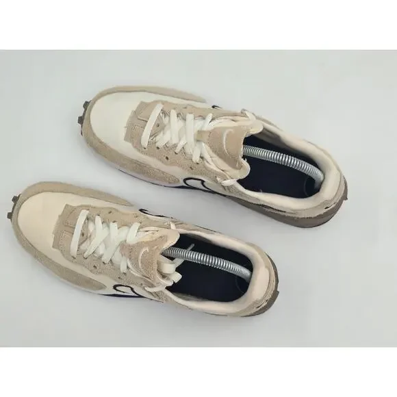 Nike Womens Fontanka Waffle Sanddrift White Sneakers Size 9.5 DC3579-102 - Picture 2 of 9